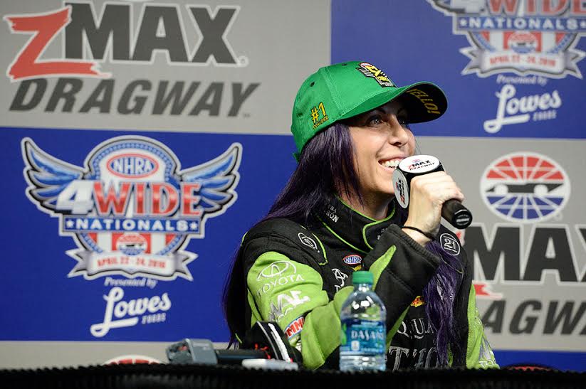Alexis DeJoria is a Serious NHRA Racer and a Whole Lot More