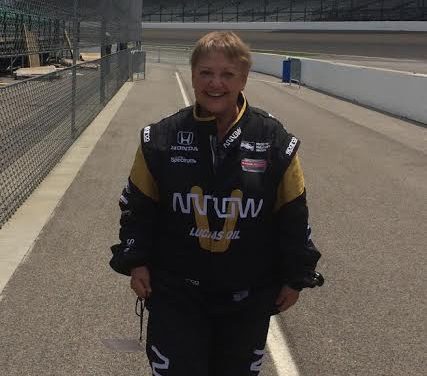 Betty Packard Returns to Indy and Turns Some Laps